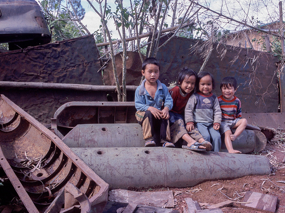 Kids on Cluster Bomb cases