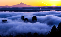 River Fog, Portland, Oregon