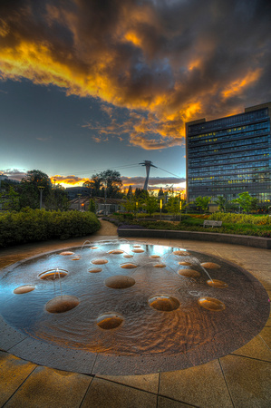 Evening colors, Portland, Oregon